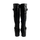 White Mountain Women's Black Loyal Knee High Boots Sz 9.5 - NWOB