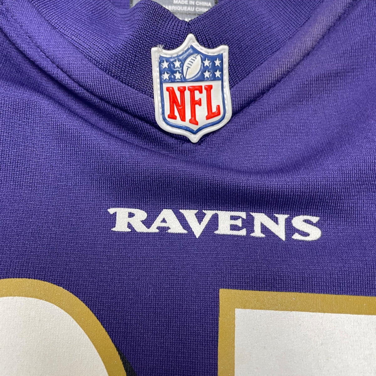 Nike Mens Purple Baltimore Ravens Ray Rice Jersey NFL Sz XL 18-20