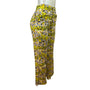 Urban Outfitters Women's Yellow Floral Stretch & Wide Leg Pants Sz S/P