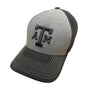 Texas A&M New Era Adjustable Cap Gray & Black Embroidered Logo Cotton Blend Unisex