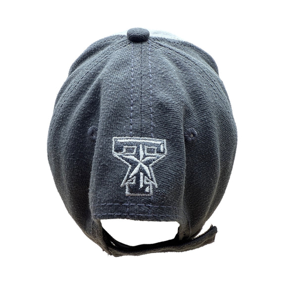 Texas A&M New Era Adjustable Cap Gray & Black Embroidered Logo Cotton Blend Unisex
