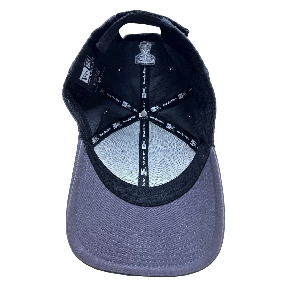 Texas A&M New Era Adjustable Cap Gray & Black Embroidered Logo Cotton Blend Unisex