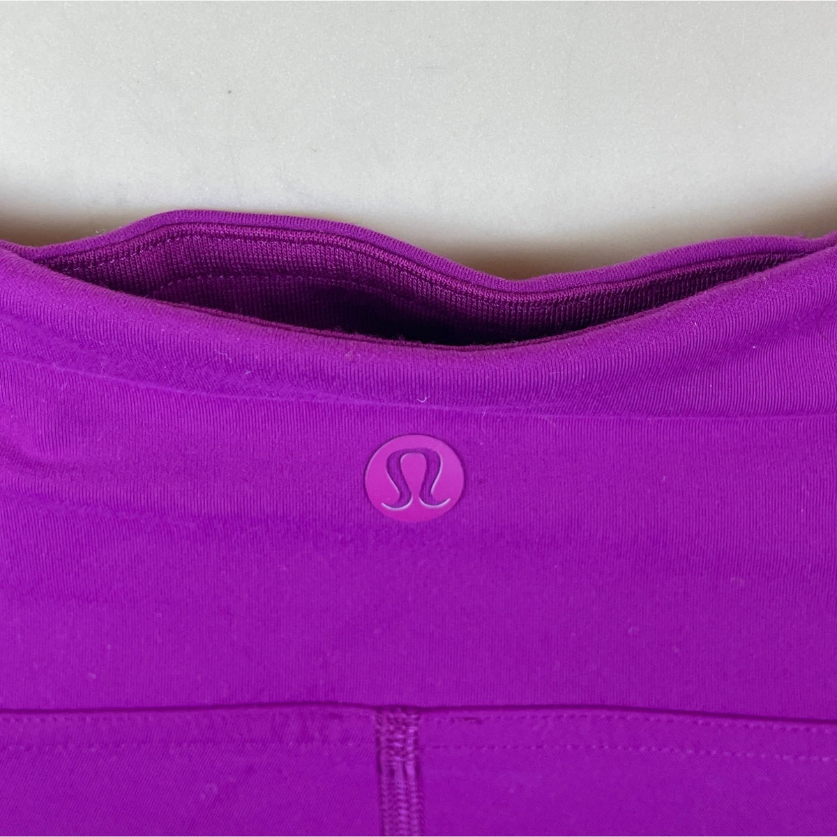 Lululemon Women’s High-Waist Cropped Leggings Purple Stretchy Yoga Pants Sz 10