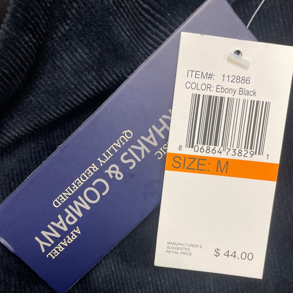 Suavé Women's Navy Knit Corduroy Leggings Medium Tummy Control - New