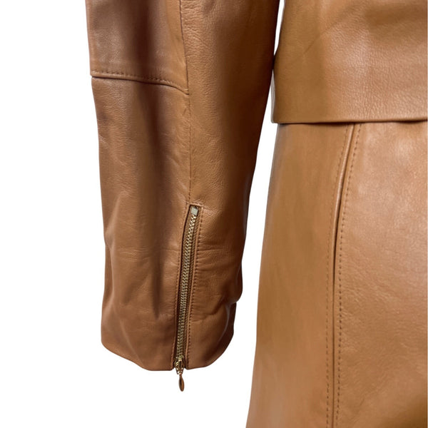 White House Black Market Women’s Brown Jacket & Matching Skirt Set Sz M/8 - New