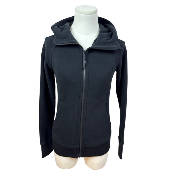 Lululemon Black Full-Zip Hoodie Women’s Size 4 Slim Fit