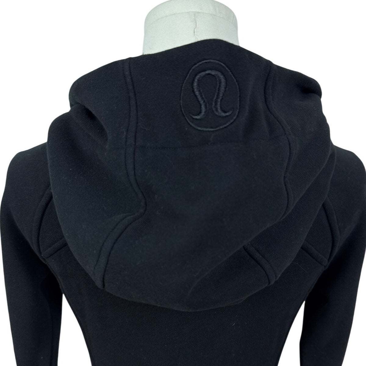 Lululemon Black Full-Zip Hoodie Women’s Size 4 Slim Fit