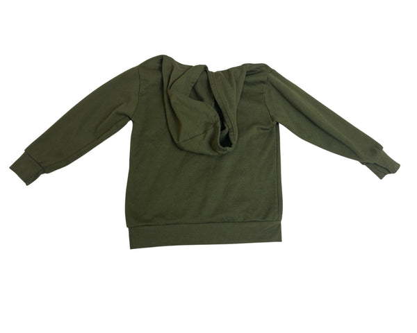 Star Wars The Mandalorian Kids Hoodie Protect Attack Green Size 6