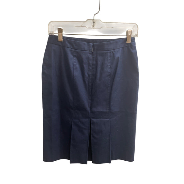 J. Crew Womens Navy Pencil Skirt Size 0