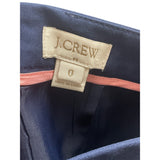 J. Crew Womens Navy Pencil Skirt Size 0