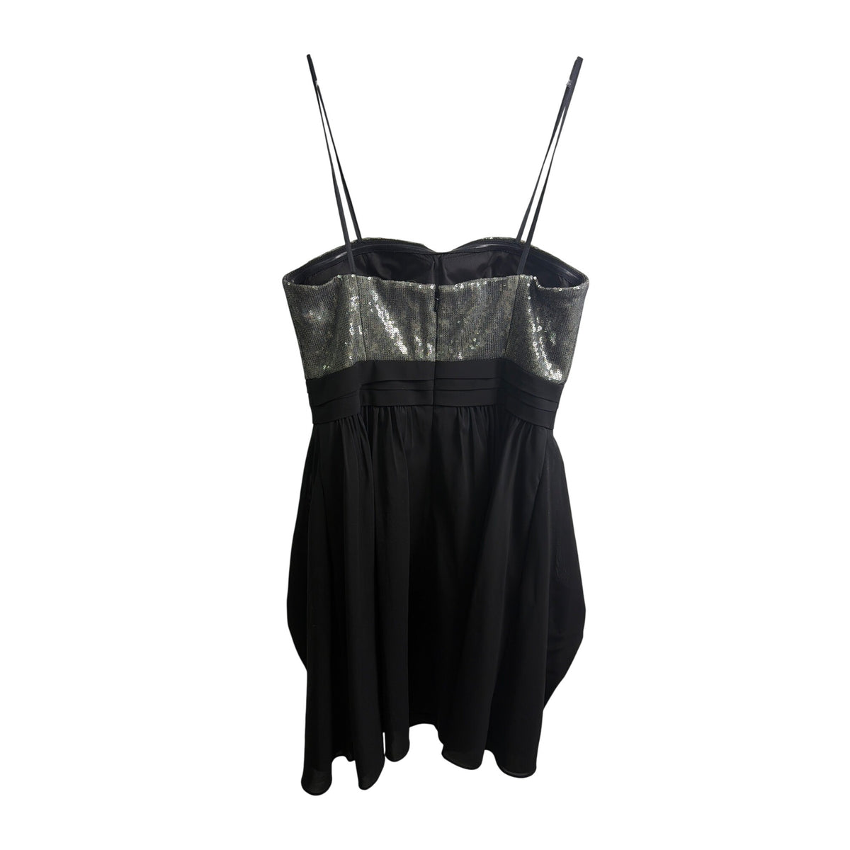 Aqua Womens Black Sequin Polyester Dress Size 2 Strapless Evening Formal Mini Aqua Womens Black Sequin Polyester Dress Size 2 Strapless Evening Formal Mini