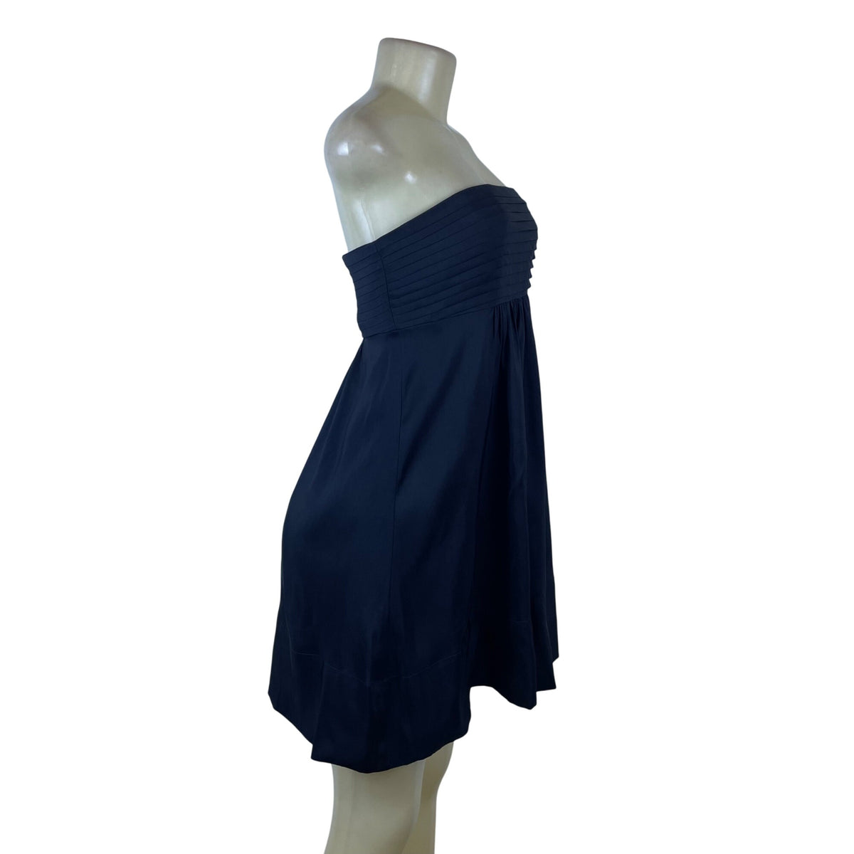 Banana Republic Women’s  Black Strapless Empire Waist Dress Petite Size 4P