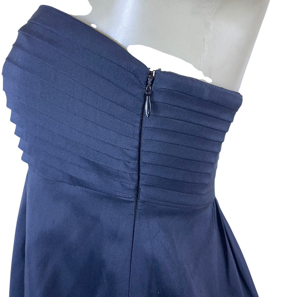 Banana Republic Women’s  Black Strapless Empire Waist Dress Petite Size 4P