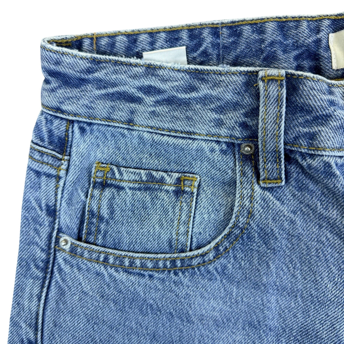 Pacsun Women’s Blue Denim High Rise Baggy Wide Leg Authentic Jeans Size 28 - New