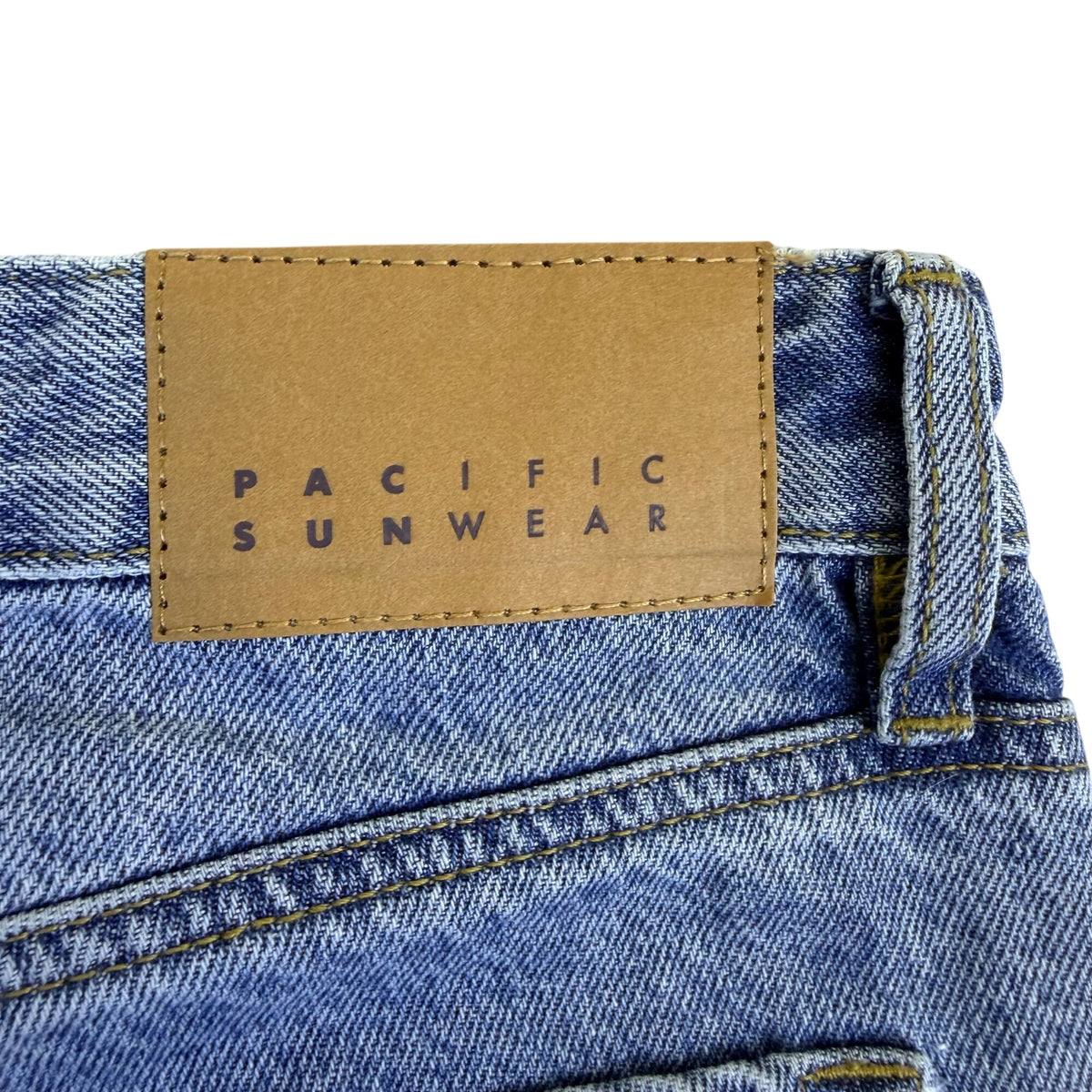 Pacsun Women’s Blue Denim High Rise Baggy Wide Leg Authentic Jeans Size 28 - New