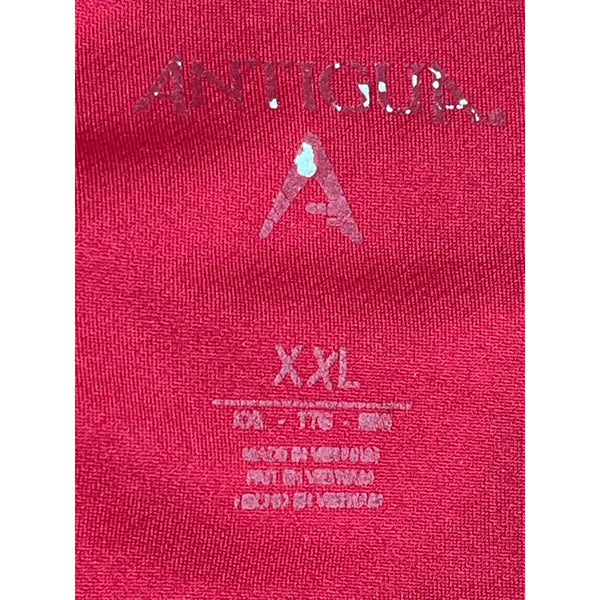 Washington Capitals  Men's Team Long Sleeve Red Polo Shirt Sz XXL