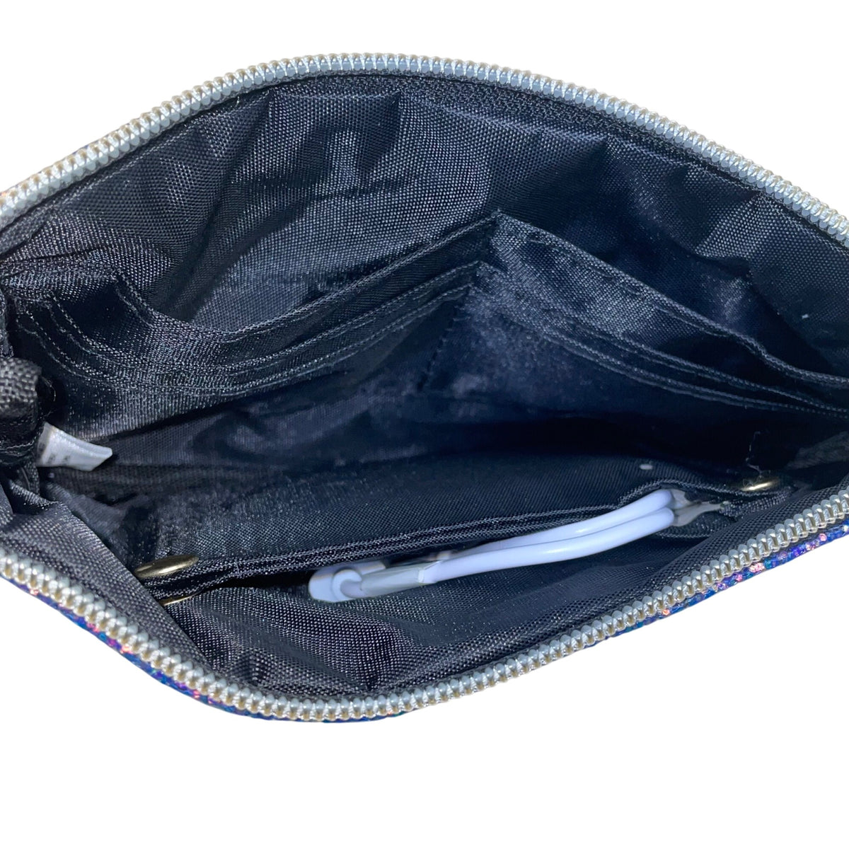 Liz Claiborne Women’s Multi Glitter RFID Phone Charging Wristlet Wallet Size S