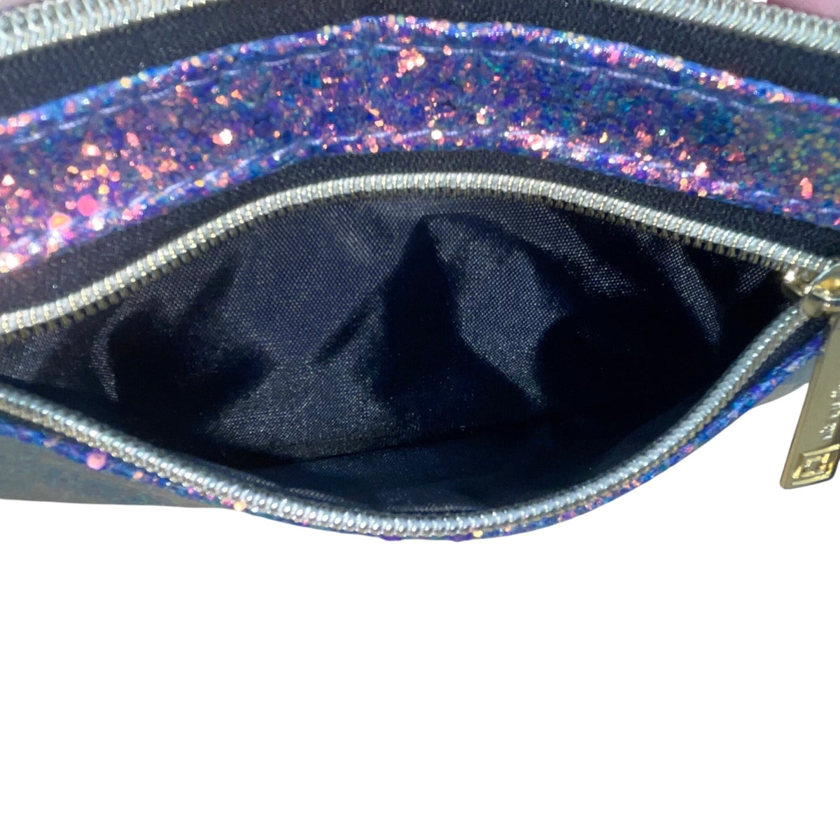 Liz Claiborne Women’s Multi Glitter RFID Phone Charging Wristlet Wallet Size S