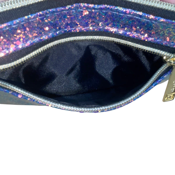 Liz Claiborne Women’s Multi Glitter RFID Phone Charging Wristlet Wallet Size S