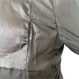 Zow Zow Womens Black Puffer Jacket With Faux Fur Trim Hood Size 0