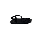 Black Strappy Sandals For Women Size 37 Comfortable & Stylish Footwear