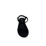 Black Strappy Sandals For Women Size 37 Comfortable & Stylish Footwear