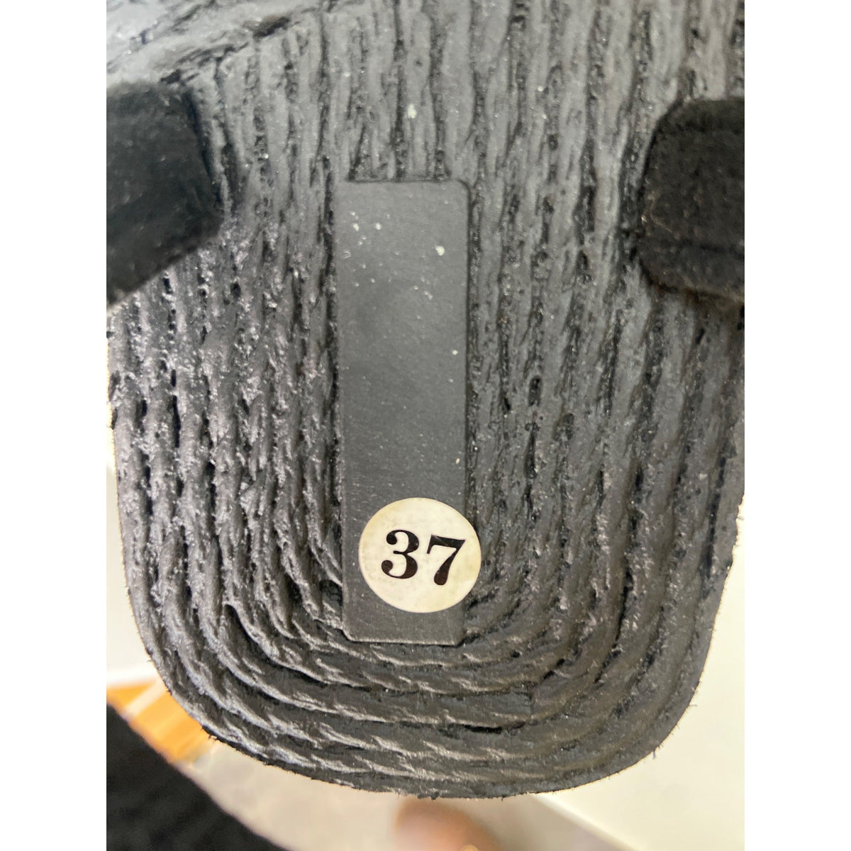 Black Strappy Sandals For Women Size 37 Comfortable & Stylish Footwear