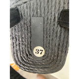 Black Strappy Sandals For Women Size 37 Comfortable & Stylish Footwear