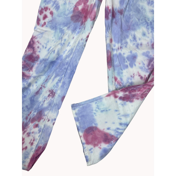 FashionNova Women's Multicolor Washed Tie-Die Straight Cut Jeans Sz 5
