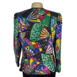 Katherine Lindsay Multicolor Sequin Jacket By Matthew Womens