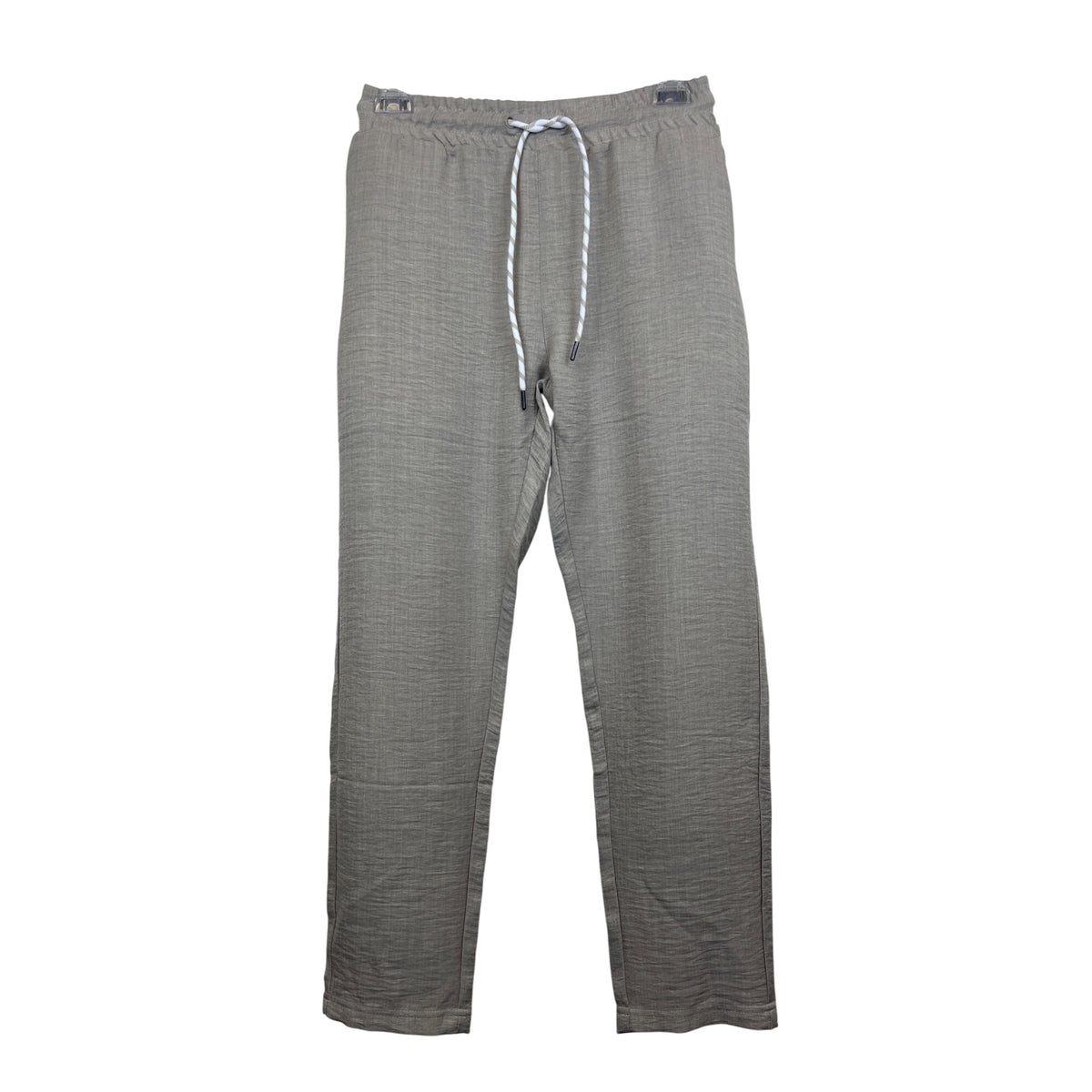 Essex Crossing Aria Mens Beige Lightweight Drawstring Pants Casual Relaxed Fit