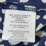 Joie Women's Navy Blue Sleeveless Blouse Sz M - NWT
