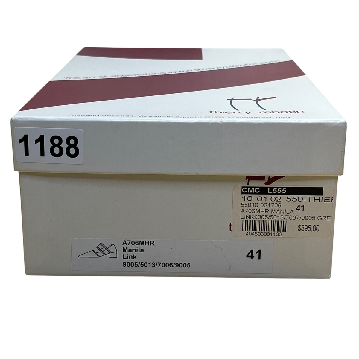 Thierry Rabotin Women’s Blue & Gray Suede Strappy Design Manila Block Heel Sz 41