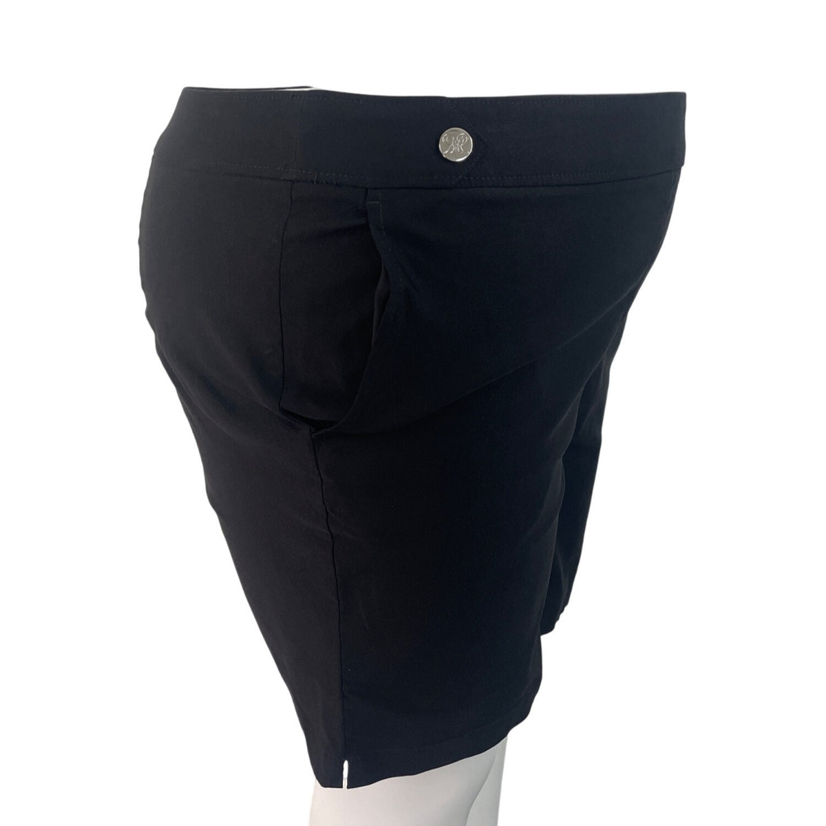 Rafaella Womens Black Stretch Shorts  Classic Fit Lightweight Comfortable Sz 18
