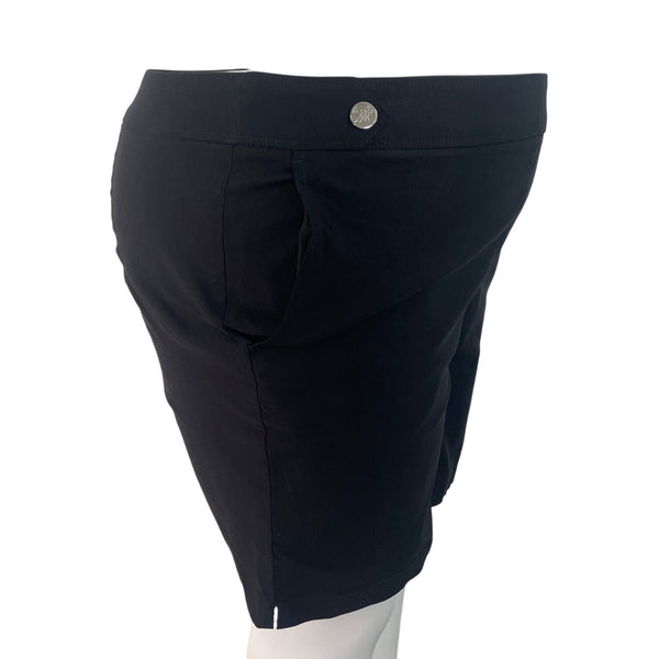 Rafaella Womens Black Stretch Shorts  Classic Fit Lightweight Comfortable Sz 18