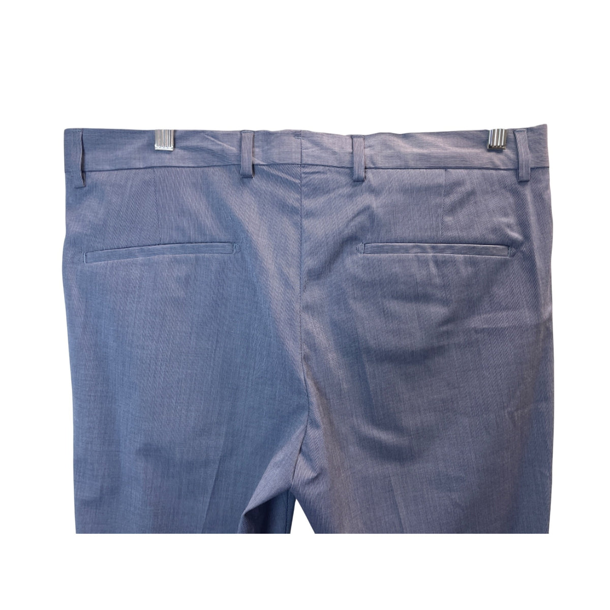 MNG Mens Blue Paulo Stretch & Tailored Formal Trousers Size 34 - NWT