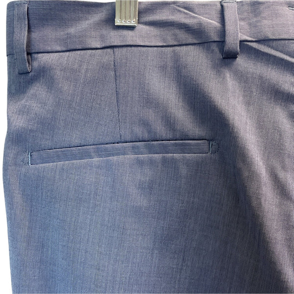 MNG Mens Blue Paulo Stretch & Tailored Formal Trousers Size 34 - NWT