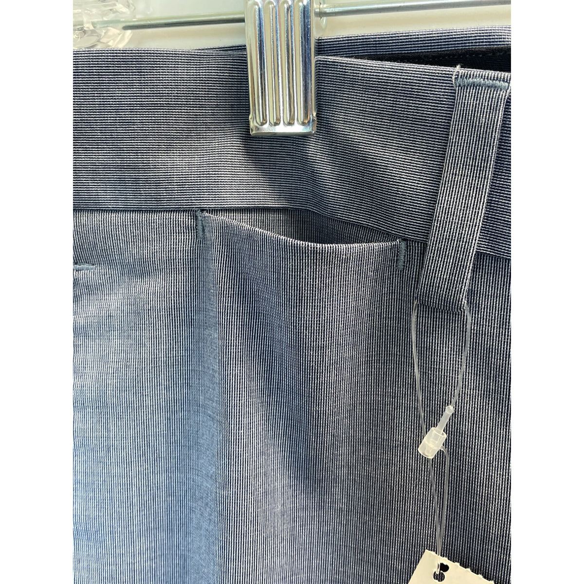 MNG Mens Blue Paulo Stretch & Tailored Formal Trousers Size 34 - NWT