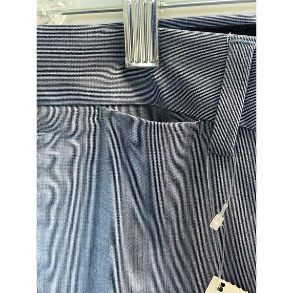 MNG Mens Blue Paulo Stretch & Tailored Formal Trousers Size 34 - NWT
