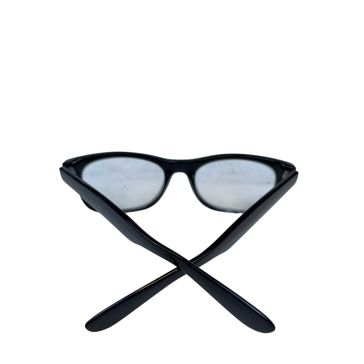 Black Unisex Plastic Eyeglasses Classic Frame Rectangular Full-Rim Clear Lenses