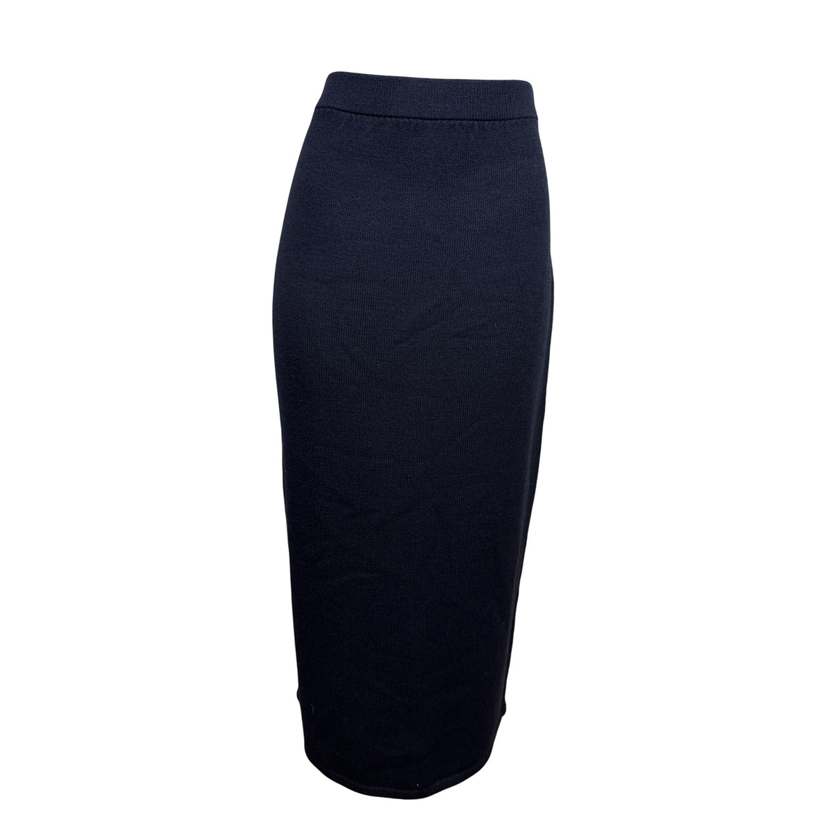 St. John Basics Black Knit Pencil Skirt Size 8