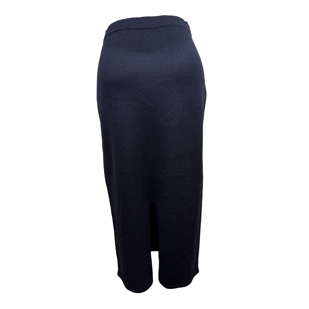 St. John Basics Black Knit Pencil Skirt Size 8