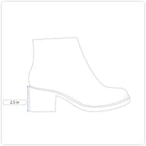 Dr. Scholls Create Women’s Gray Side Zipper & Buckle Wedge Ankle Booties Sz 10M