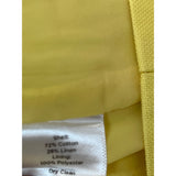 Talbots Vintage Women's Yellow 3 Front Button Jacket Sz 12