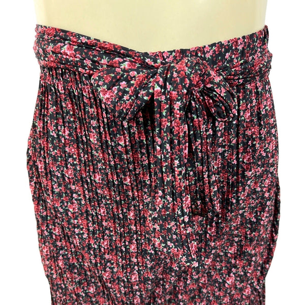 Dex Women's Red Straight Floral Pattern Skirt Sz XL - NWT