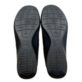 SAS Womens Black Leather Cut-Out Design & Adjustable Strap Comfort Shoes Size 9M