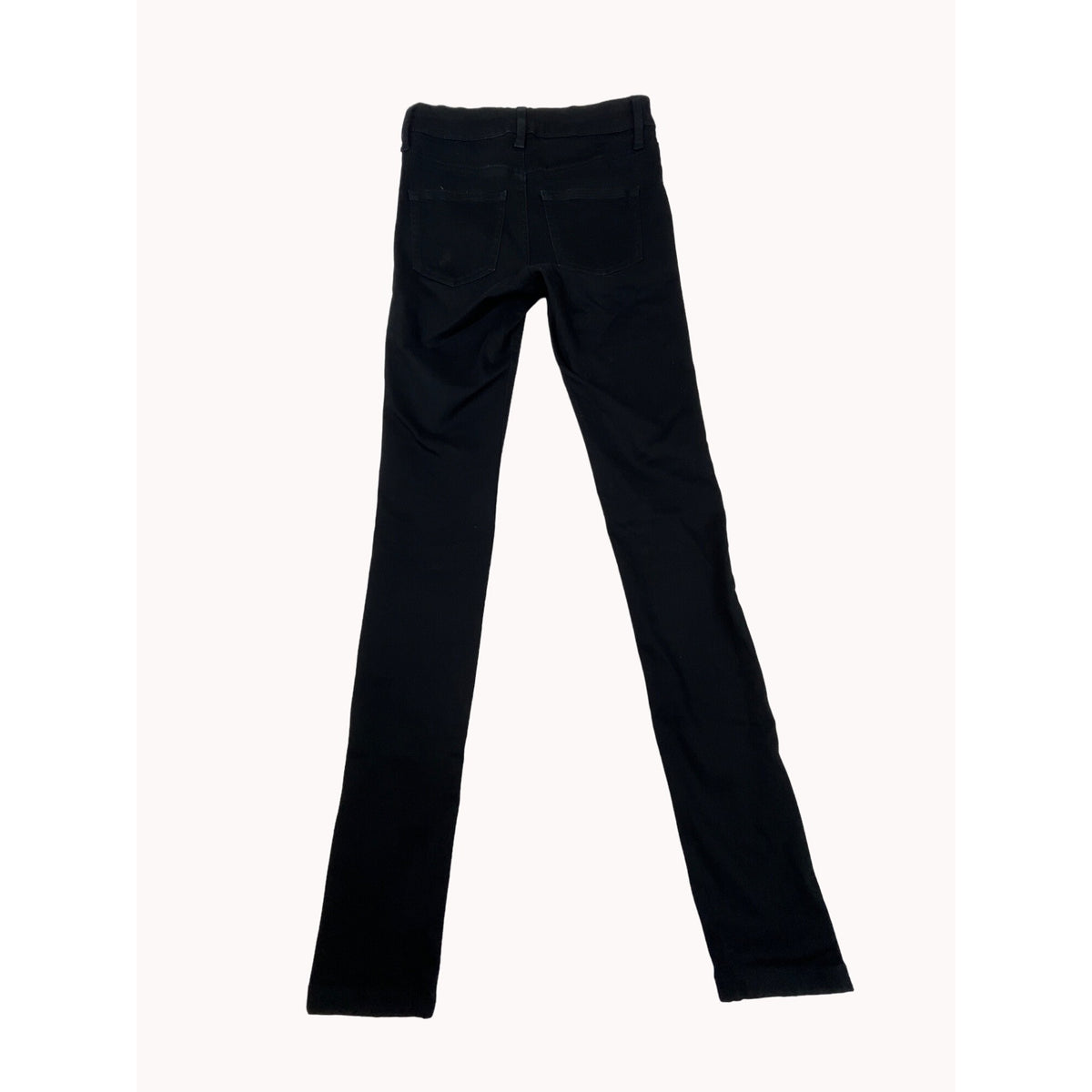 Uniqlo Skinny Tapered Fit Black Jeans Ultra Stretch Mid Rise Women's 23x33