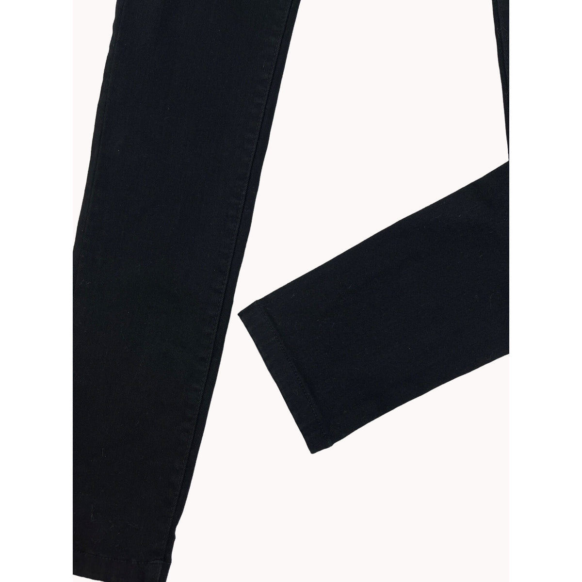 Uniqlo Skinny Tapered Fit Black Jeans Ultra Stretch Mid Rise Women's 23x33