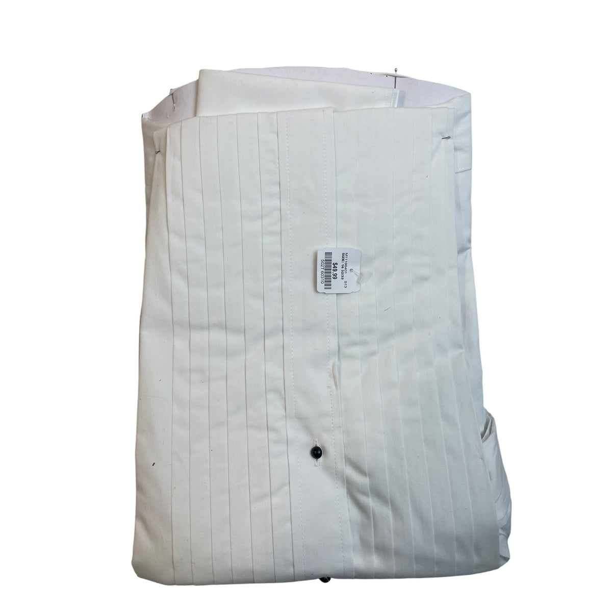 Joseph & Feiss Mens Shirt 16 32/33 Front White With Black Bow Tie - New