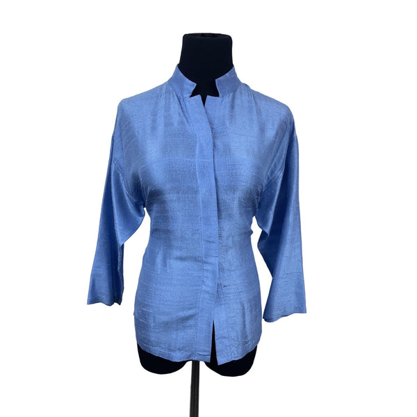 Eileen Fisher Women's Blue Shirt Size pp - New